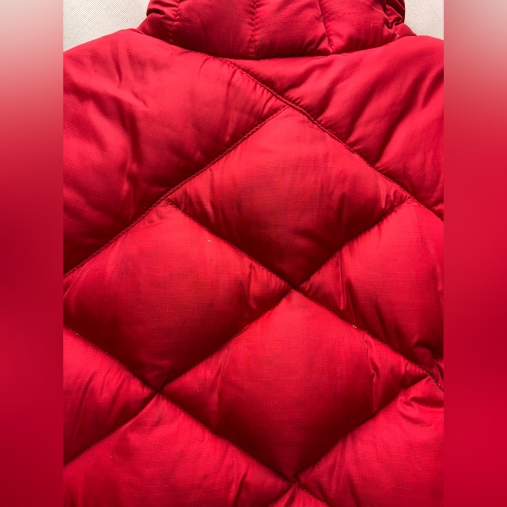Vintage Marmot 100% Goose Down Red&Purple Puffer Vest Medium Made in USA - Picture 10 of 16